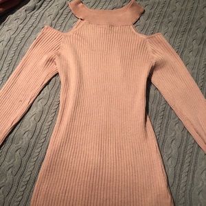 Off shoulder sweater